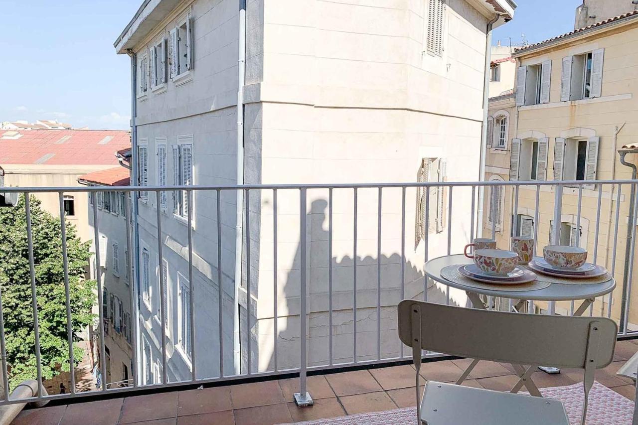 Appartement Le Perchoir - Terrasse & Clim Au Coeur Du Panier à Marseille Extérieur photo