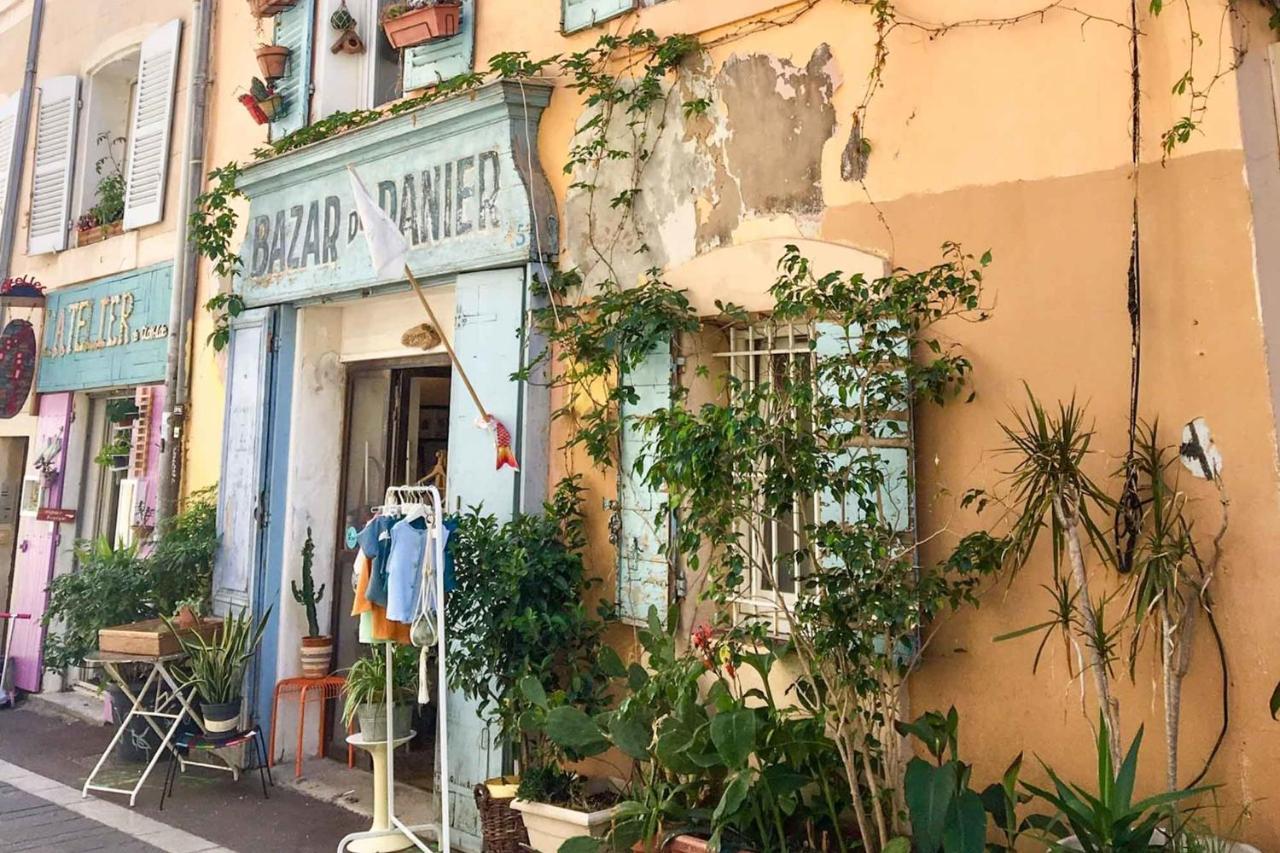 Appartement Le Perchoir - Terrasse & Clim Au Coeur Du Panier à Marseille Extérieur photo